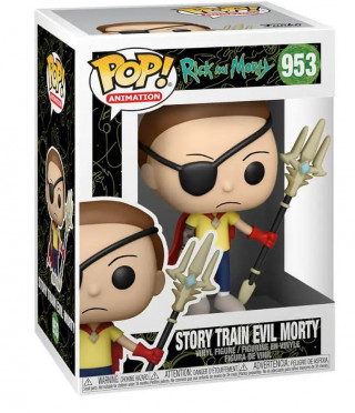 Bobble Figure Rick and Morty POP! - Story Train Evil Morty 
