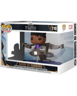 Bobble Figure Rides - Black Panther Wakanda Forever POP! - Shuri in Sunbird 