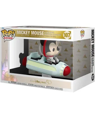 Bobble Figure Rides - Disney POP! - Mickey Mouse ad the Space Mountain Attraction 