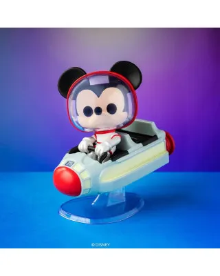 Bobble Figure Rides - Disney POP! - Mickey Mouse ad the Space Mountain Attraction 
