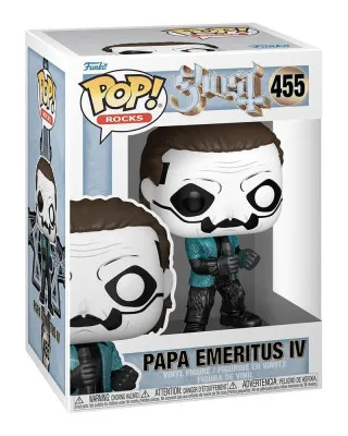Bobble Figure Rocks - Ghost POP! - Papa Emeritus IV 