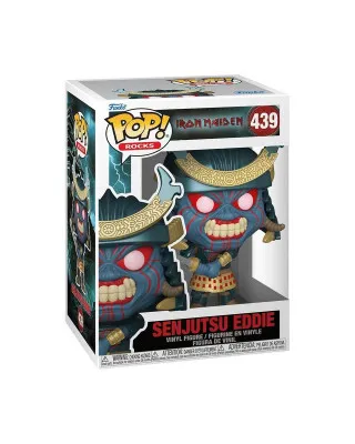 Bobble Figure Rocks - Iron Maiden POP! - Senjutsu Eddie 