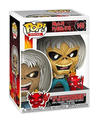 Bobble Figure Rocks - Iron Maiden POP! - The Number Of The Beast (Skeleton Eddie) 