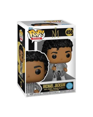 Bobble Figure Rocks - Michael Jackson POP! - Michael Jackson Rock with you (Glitter) 