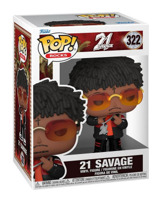Bobble Figure Rocks POP! - 21 Savage 