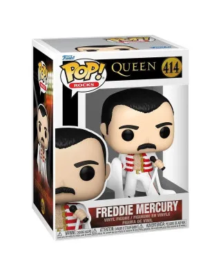 Bobble Figure Rocks - Queen POP! - Freddie Mercury #414 
