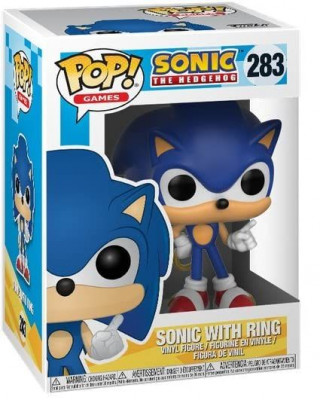 Bobble Figure Sonic the Hedgehog POP! - Sonic with Ring 