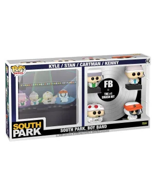 Bobble Figure South Park - Boy Band POP! Albums - Kyle / Stan / Cartman / Kenny 