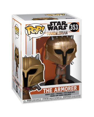 Bobble Figure Star Wars Mandalorian Pop! - The Armorer 