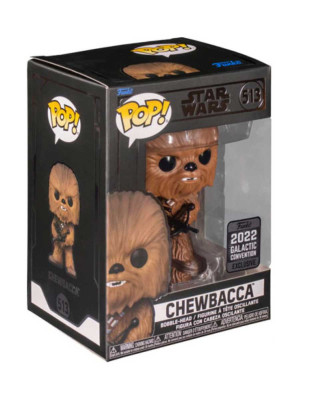 Bobble Figure Star Wars POP! - Chewbacca - 2022 Galactic Convention 
