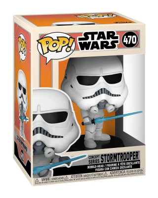 Bobble Figure Star Wars POP! - Concept Series Stormtrooper 