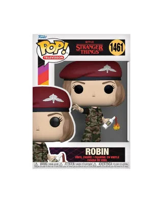 Bobble Figure Television - Stranger Things POP! - Hunter Robin (with Coctail) 