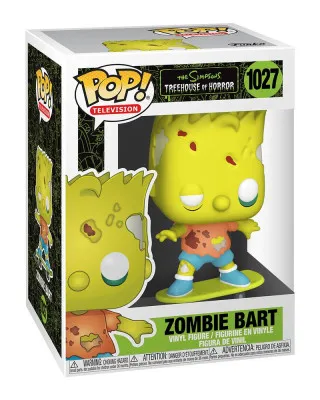 Bobble Figure Television - The Simpsons POP! - Zombie Bart 