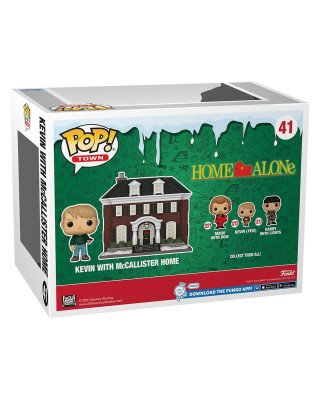 Bobble Figure Movies - Home Alone POP! - Kevin with McCallister Home - Town 