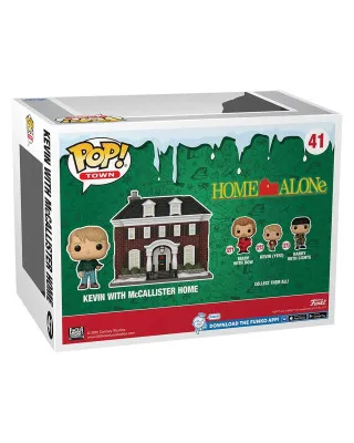 Bobble Figure Movies - Home Alone POP! - Kevin with McCallister Home - Town 