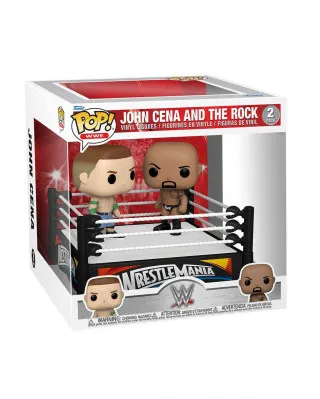 Bobble Figure WWE 2-Pack POP! - John Cena and The Rock 