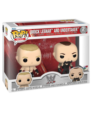 Bobble Figure WWE POP! 2-Pack - Brock Lesnar and Undertaker 