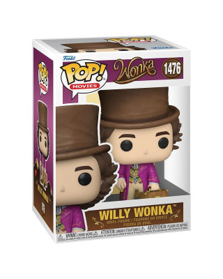 Bobble Figure Movies - Wonka & the Chocolate Factory POP! - Willy Wonka 