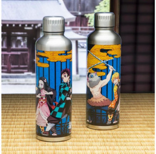 Boca Paladone Demon Slayer Premium Metal Water Bottle 