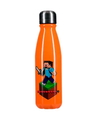 Boca Paladone Minecraft - Metal Water Bottle V2 