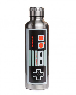 Boca Paladone Nintendo Entertainment System - Metal Water Bottle 
