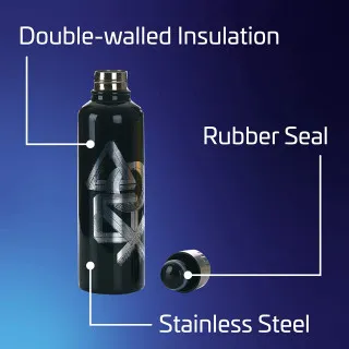Boca Paladone Playstation - Metal Water Bottle 