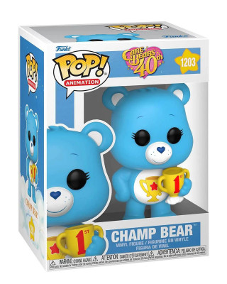 Bobble Figure Animation - Care Bears 40th Anniversary POP! - Champ Bear 