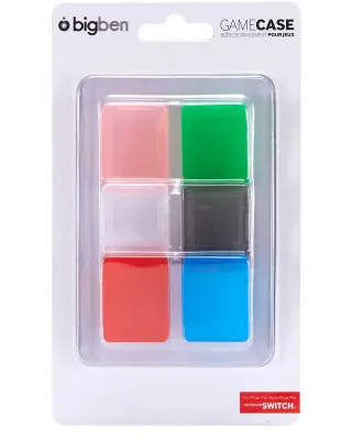 Cartrige Cases BigBen - 6 Organizers Game Cases 