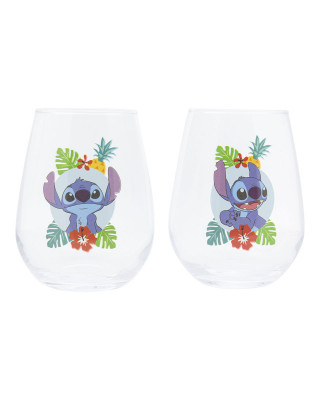 Čaša Paladone Disney Lilo & Stitch - Stitch - Set of 2 Glasses 