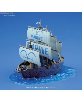 Construction Set One Piece - Grand Ship Collection - Marine Warship 