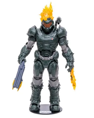 Action Figure Doom Eternal - Slayer - Ember Skin 