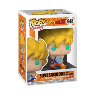 Bobble Figure Anime - Dragon Ball Z POP! - Goku With Kamehameha Wave 