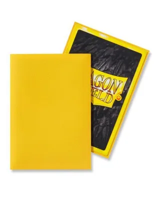 Dragon Shield 60 Japanise Size Sleeves - Yellow Matte 