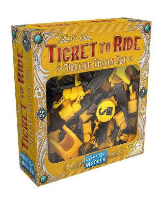 Društvena igra Ticket To Ride Europe - 20th Anniversary Deluxe Train Set - Yelow 