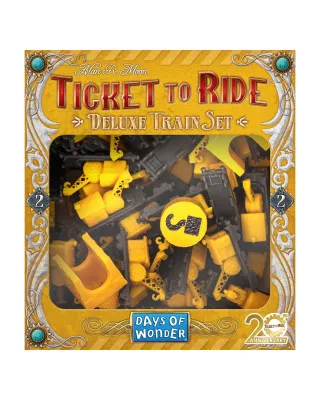Društvena igra Ticket To Ride Europe - 20th Anniversary Deluxe Train Set - Yelow 