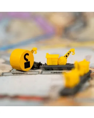 Društvena igra Ticket To Ride Europe - 20th Anniversary Deluxe Train Set - Yelow 