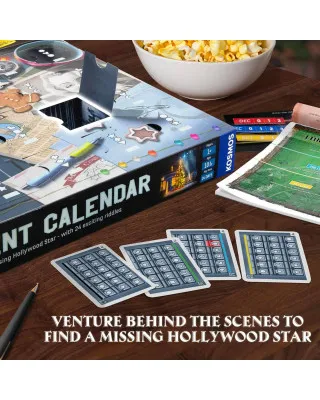 Društvena igra Advent Calendar - The Missing Hollywood Star (ENG) 