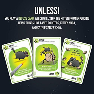 Društvena igra Exploding Kittens 1st Expansion - Imploding Kittens 