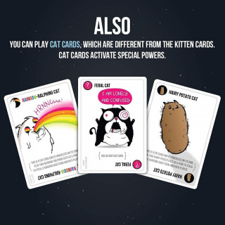 Društvena igra Exploding Kittens 1st Expansion - Imploding Kittens 