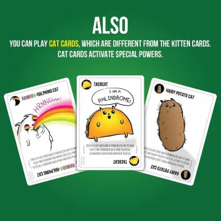 Društvena igra Exploding Kittens 2nd Expansion - Streaking Kittens 