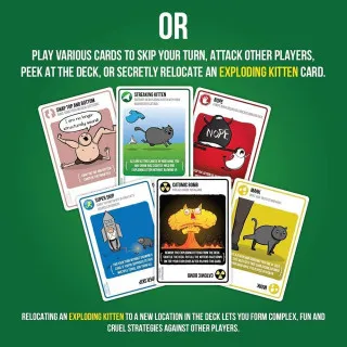 Društvena igra Exploding Kittens 2nd Expansion - Streaking Kittens 