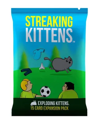 Društvena igra Exploding Kittens 2nd Expansion - Streaking Kittens 