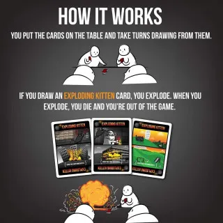 Društvena igra Exploding Kittens - NSFW (Not Safe For Work) Edition 