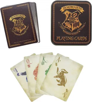 Karte Paladone Harry Potter - Hogwarts - Playing Cards 
