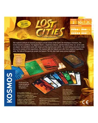Društvena igra Lost Cities The Original Card Game 