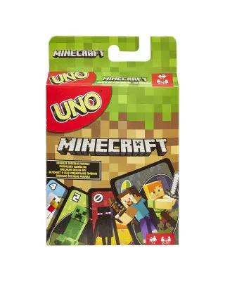 Društvena igra Mattel UNO - Minecraft - Card Game 