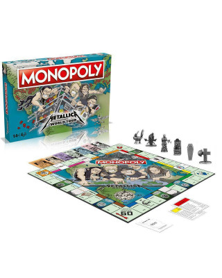 Društvena igra Monopoly - Metallica World Tour 