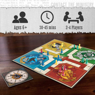 Društvena igra Hogwarts Ludo - Čoveče ne ljuti se sa spinerom 