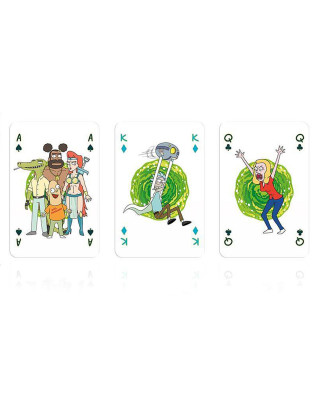 Karte Waddingtons No. 1 - Rick and Morty - Playing Cards 