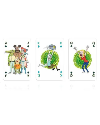 Karte Waddingtons No. 1 - Rick and Morty - Playing Cards 